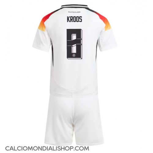 Maglie da calcio Germania Toni Kroos #8 Prima Maglia Bambino Europei 2024 Manica Corta (+ Pantaloni corti)